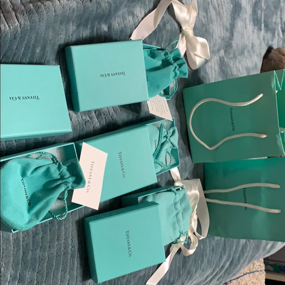 Authentic Tiffany and Co. Bags Boxes & Bows